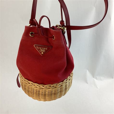 prada bag rattan|authentic preloved Prada bags sale.